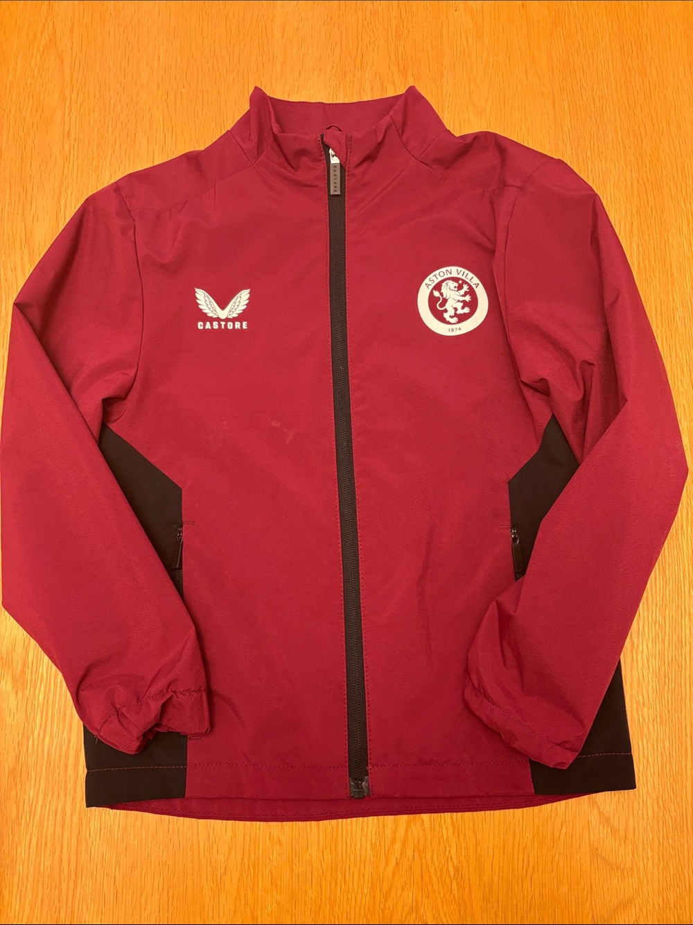 Kids' Aston Villa Lightweight Jacket - Youth Small